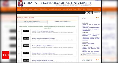 gtu result 2017|Result List .